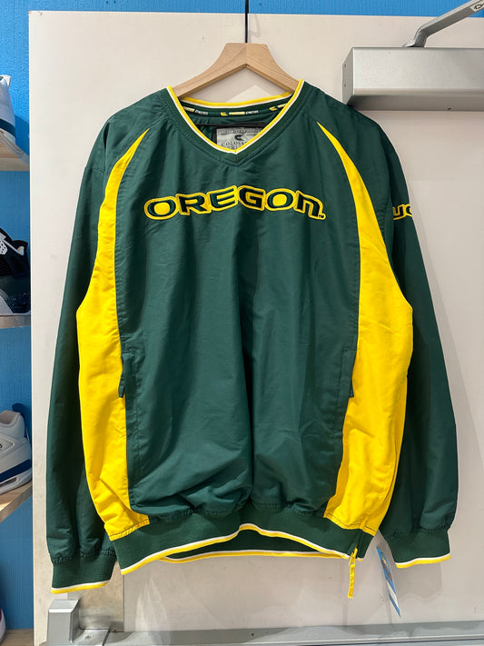 90s Oregon Ducks Crewneck Green