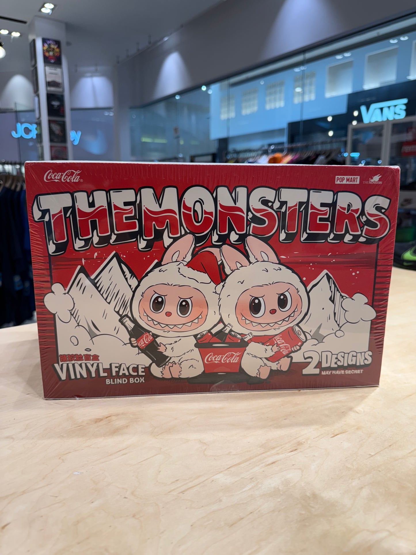 Pop Mart Labubu The Monsters Coca Cola Series Vinyl Face Single Blind Box