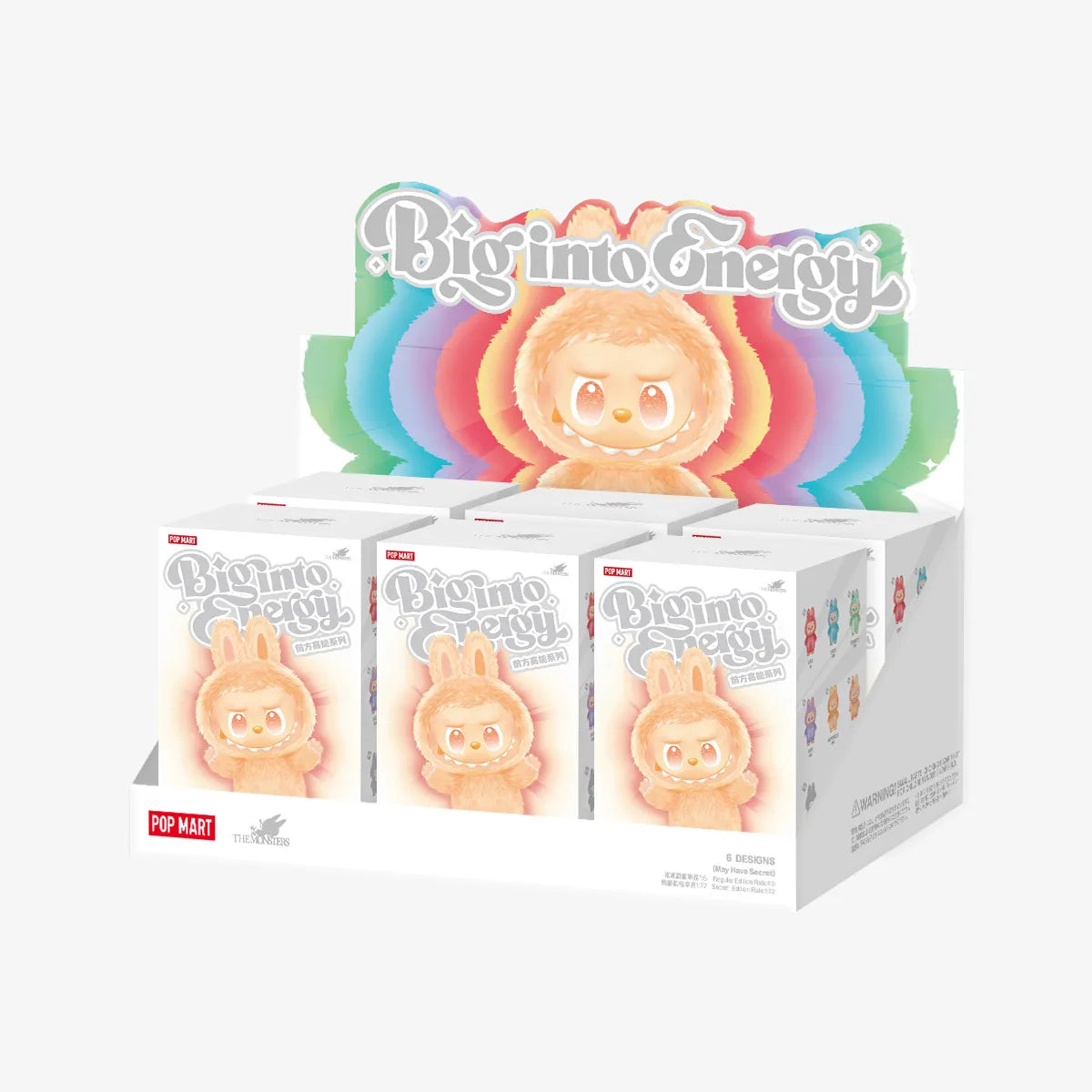 Pop Mart Labubu The Monsters Big into Energy Series Single Blind Box