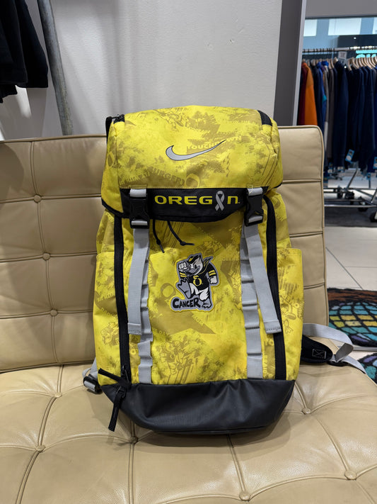 Nike Oregon Ducks Player Issued Stomp Out Cancer Doernbecher Backpack