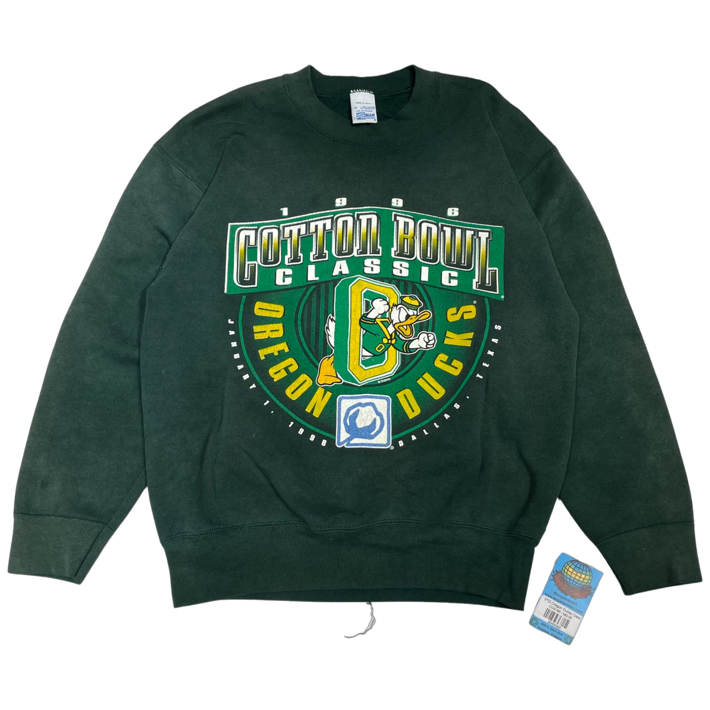 ‘96 Oregon Ducks Cotton Bowl Crewneck