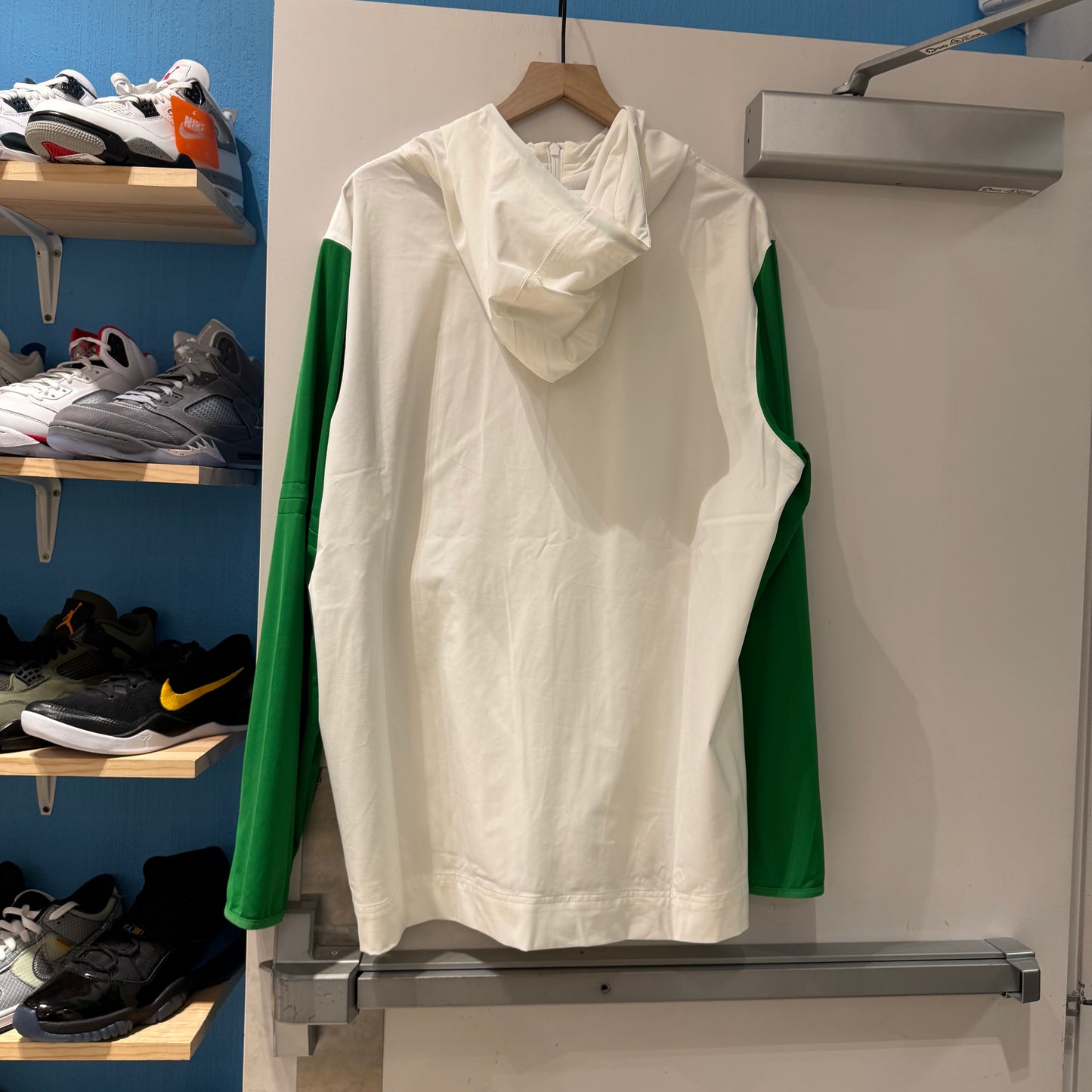 Oregon Team Issued Green/ White Windbreaker