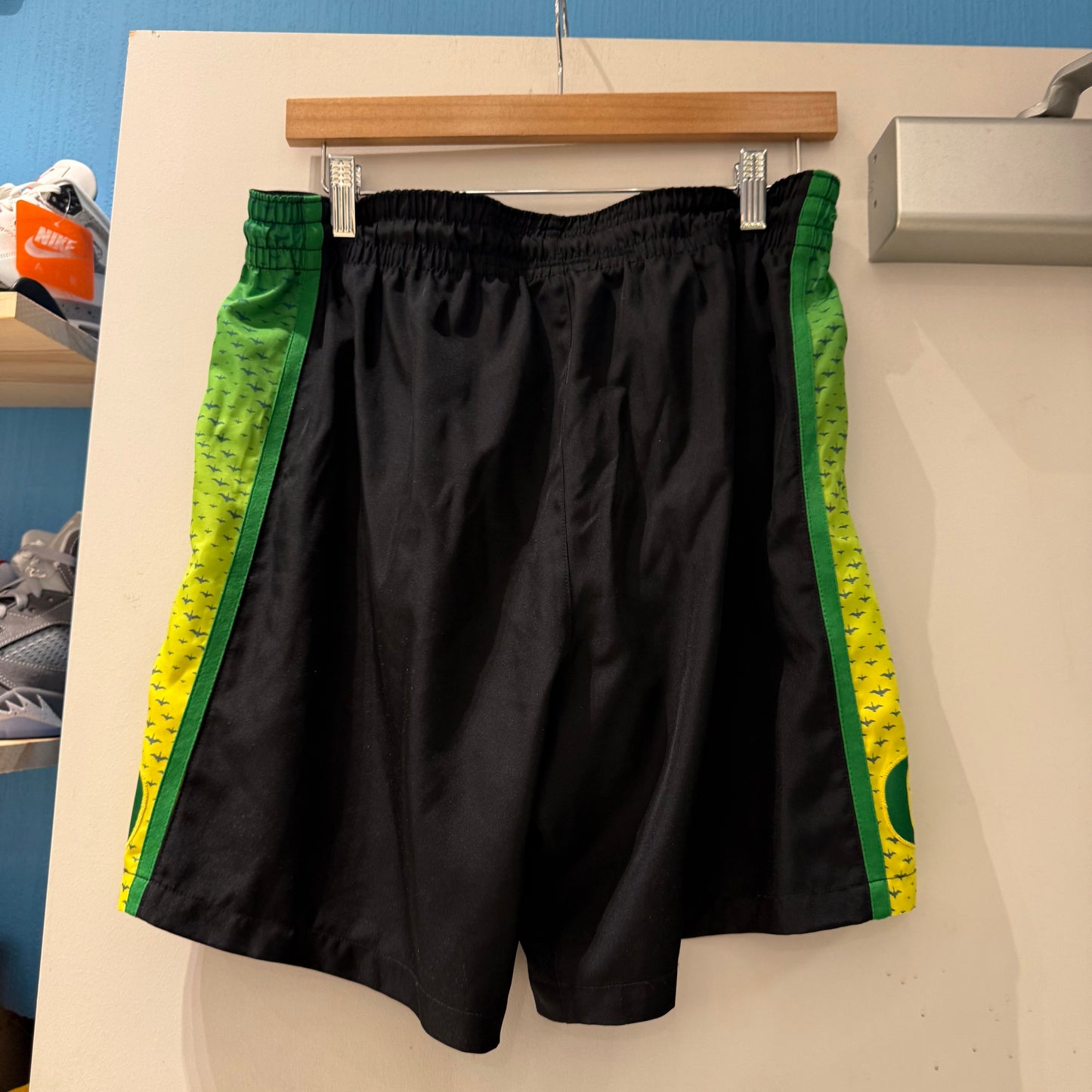 Oregon Team Issued Game Worn Shorts