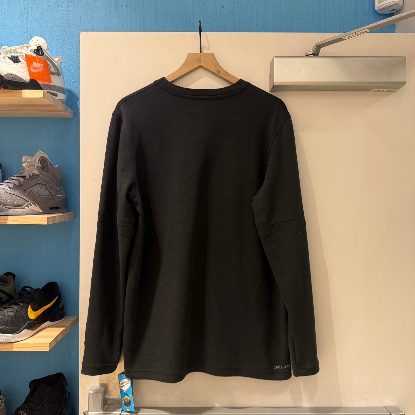 Oregon Quarter Zip Black Team Issued (M)