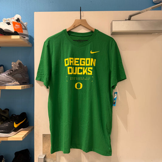 Oregon Green Basketball Tee (L)