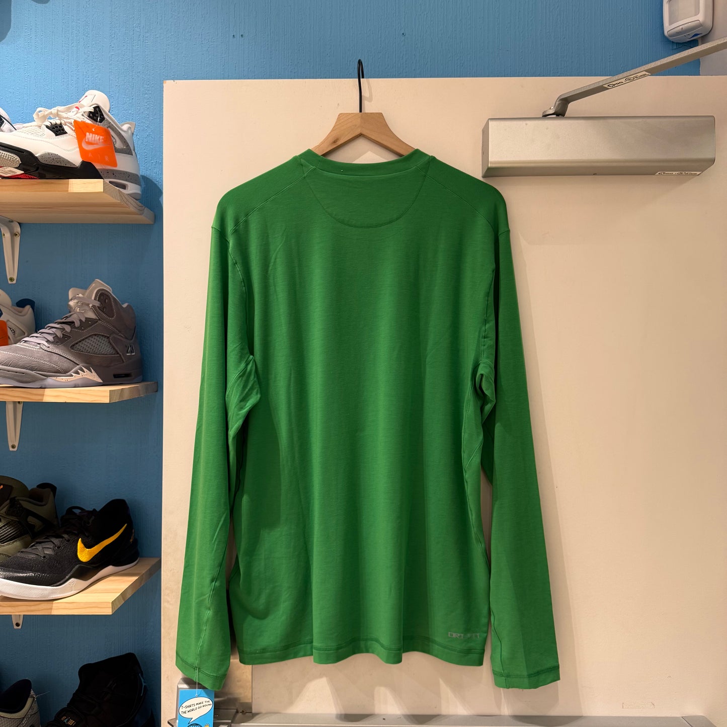 Oregon Long Sleeve Green Team Issued (L)