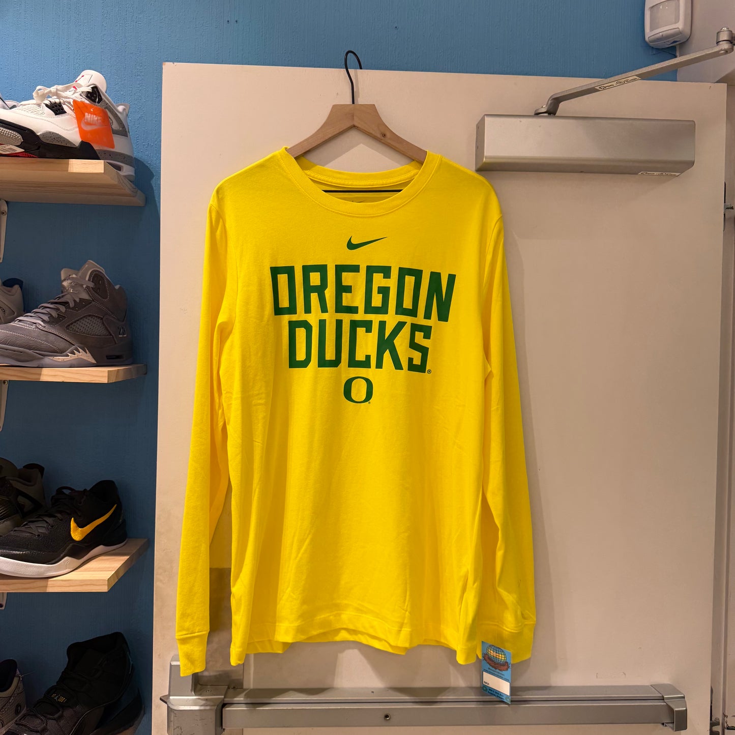 Oregon Ducks Yellow LS (L)