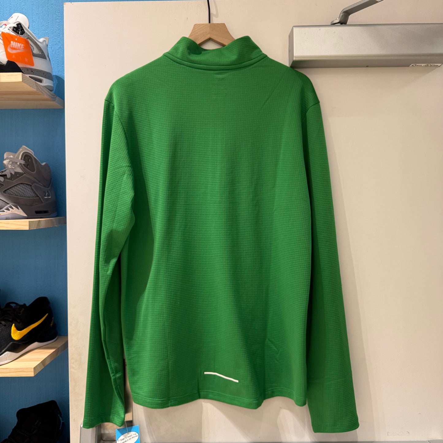 Oregon Green Quarter Zip NWT (L)