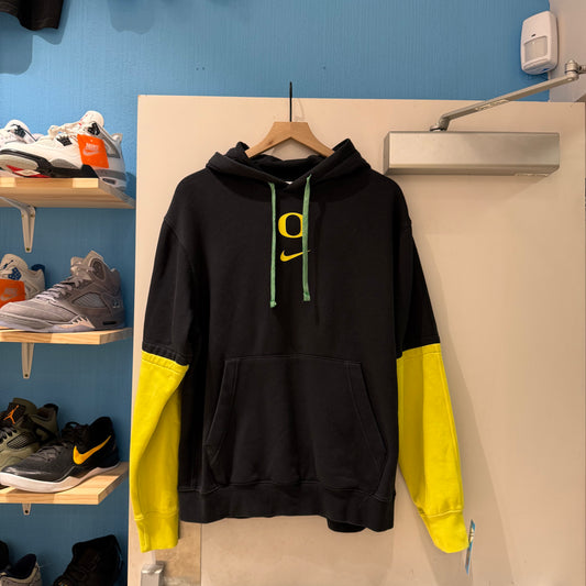 Oregon Nike Hoodie Black/Yellow Hoodie (M)