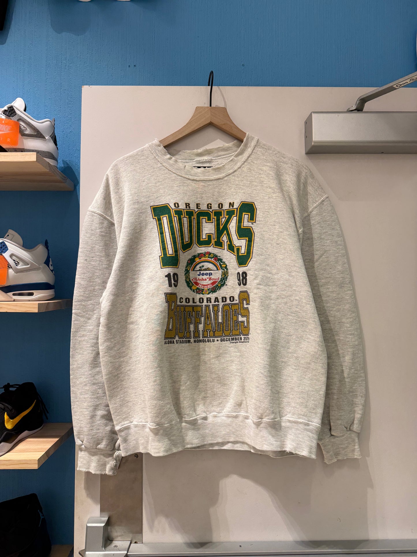 Oregon Aloha Bowl 98 Crewneck(M)