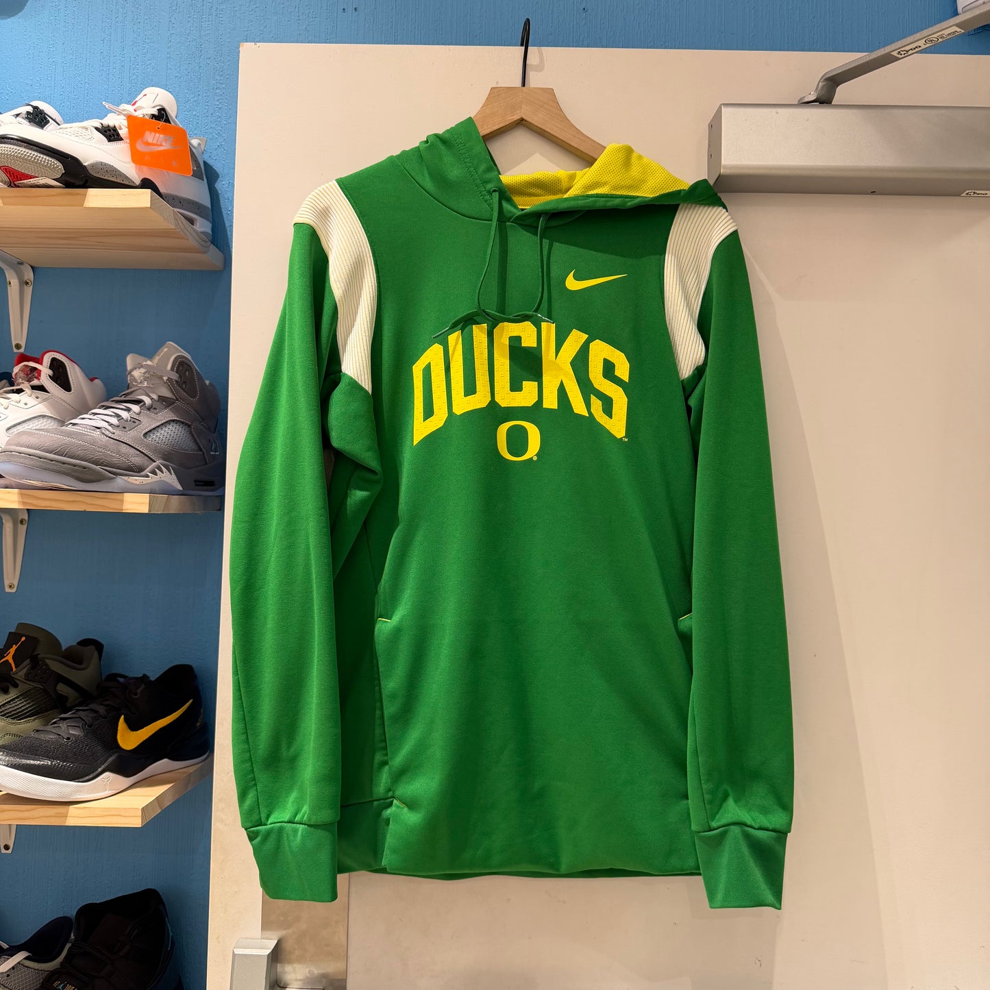 Oregon Nike Green/ Yellow Hoodie