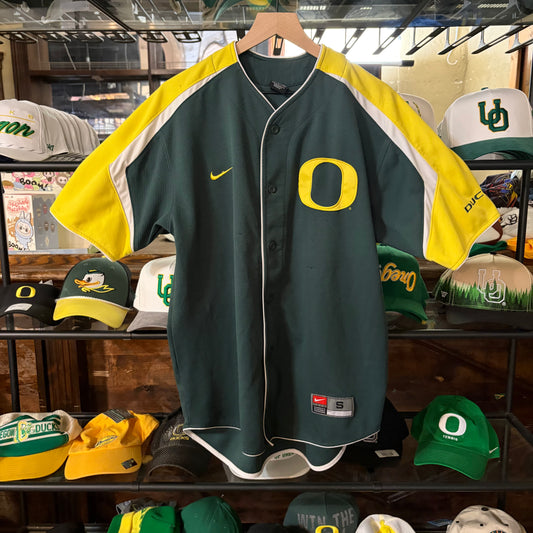 Green & Yellow Baseball Jersey: S