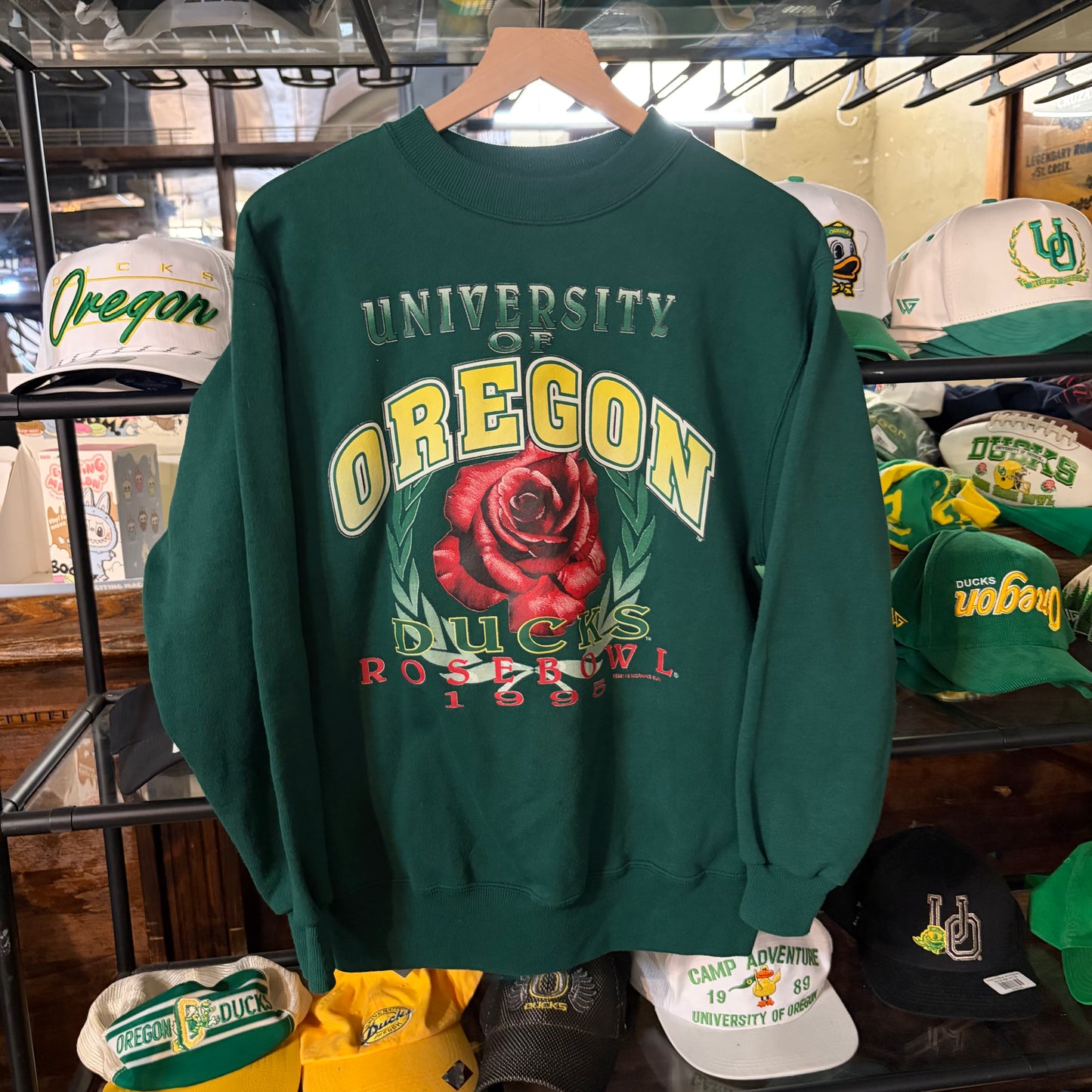 Green ‘95 Rose Bowl Crewneck: L