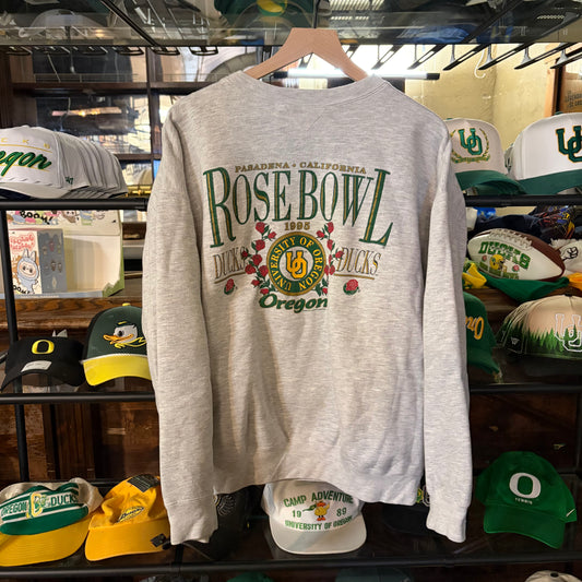 Grey ‘95 Rose Bowl Crewneck: XL