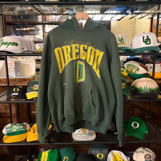 Green Oregon O Hoodie: L