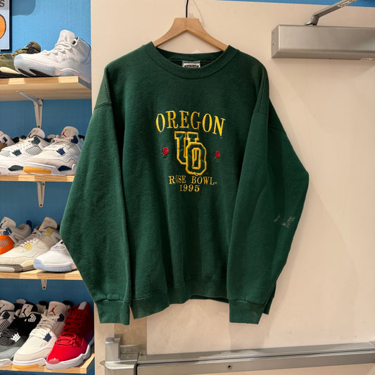 90s Oregon Embroidered Crewneck