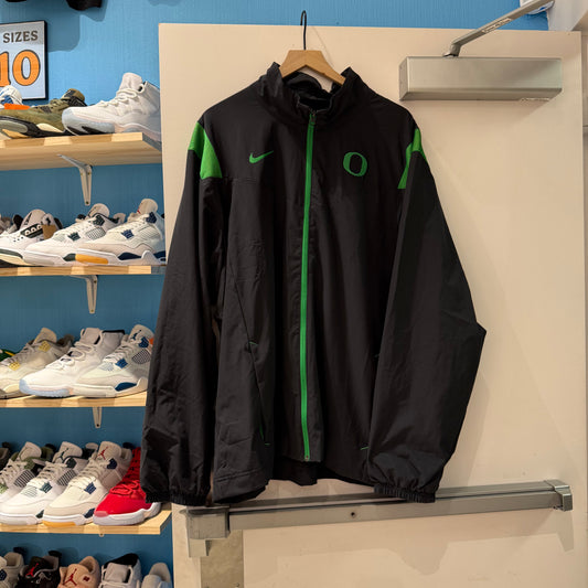 Oregon Nike Black / Green Jacket - 2XL