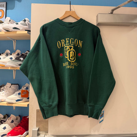 95 Oregon Ducks Rosebowl Crewneck - L