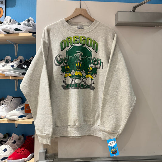 90s Gang Greeen Grey Crewneck - XL