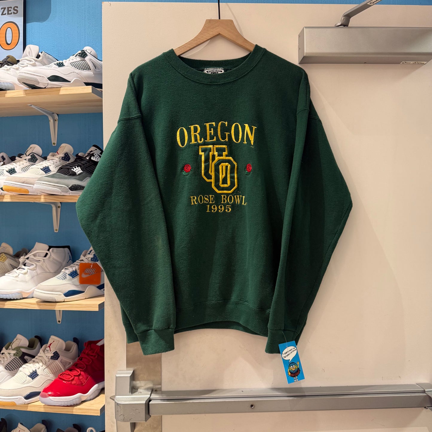 95 Oregon Ducks Rosebowl Crewneck - XL