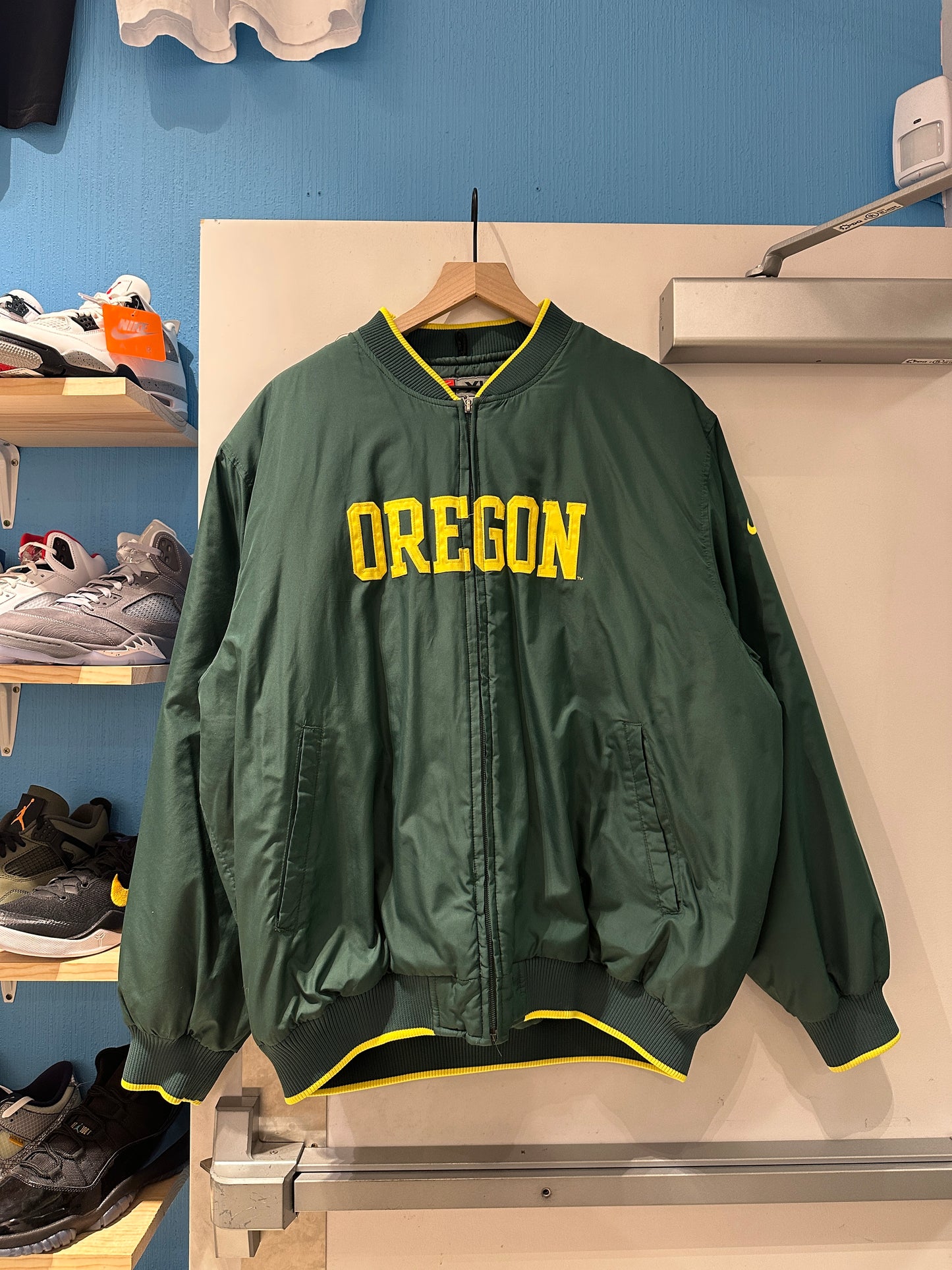 Oregon Nike Spellout Jacket