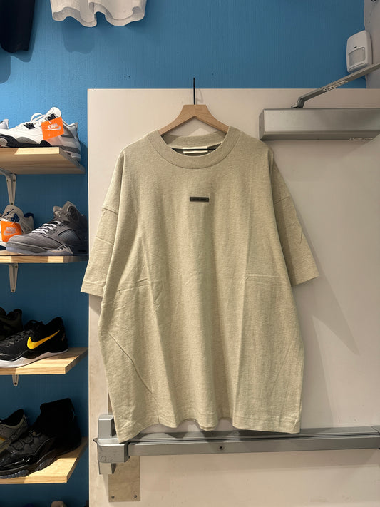 Tan Simple Essential Tee
