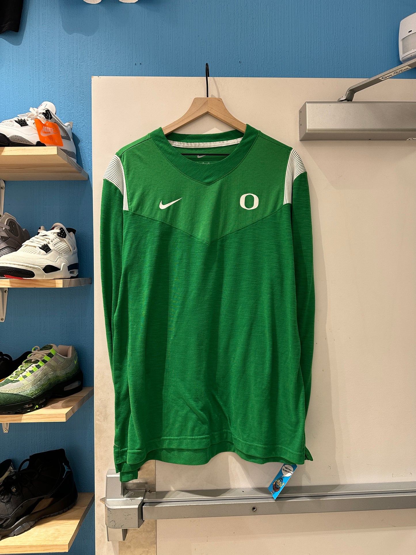 Oregon Womens Green Long Sleeve (XL)