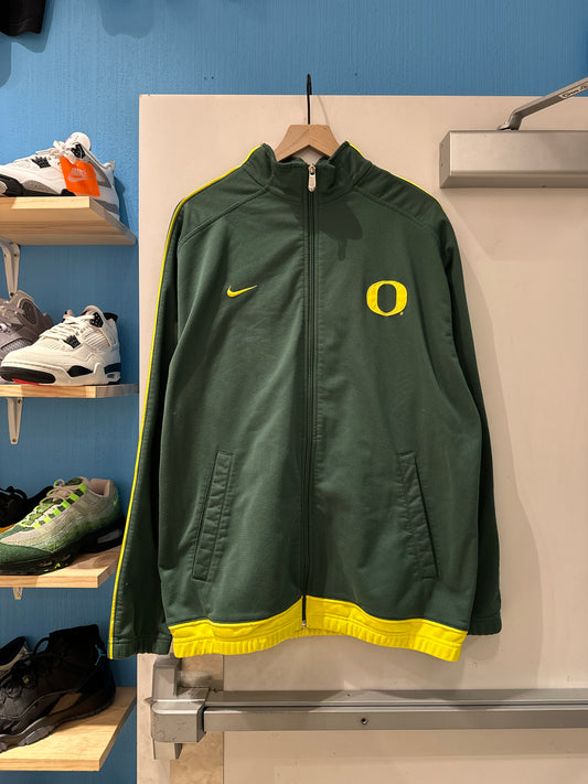 Green Oregon Zip up (L)