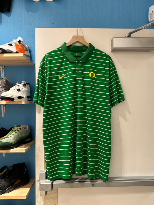 Oregon Green Stripe Polo (XXL)