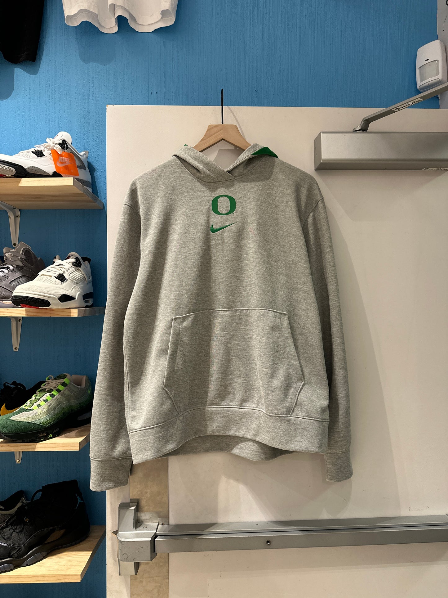 Grey Oregon hoodie (M)
