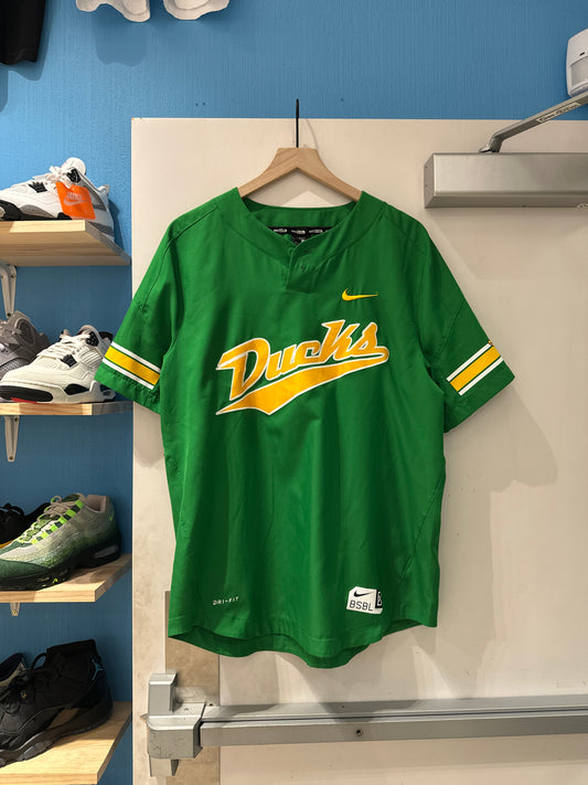 Green Oregon Baseball Jersey (M)