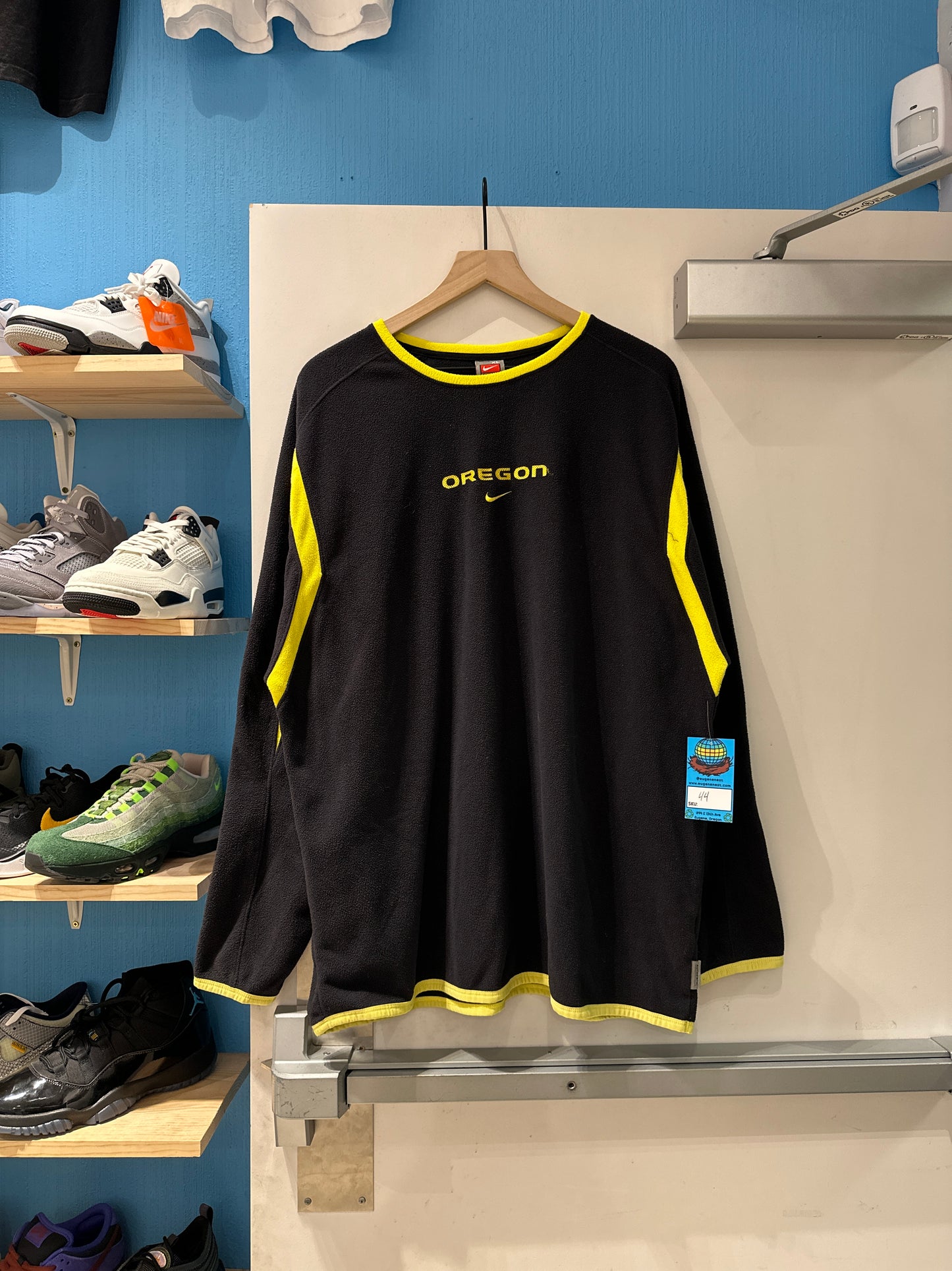 Oregon Black Thermal crewneck (XL)