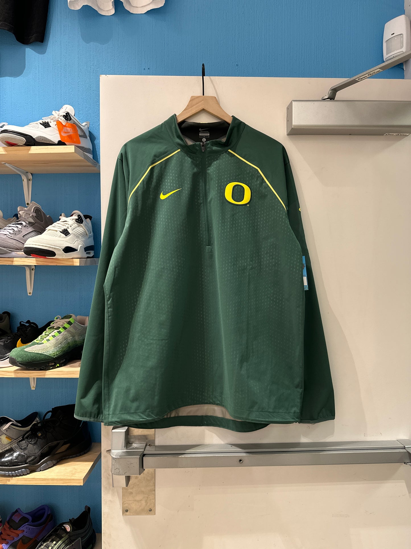 Green Oregon Zip up (L)