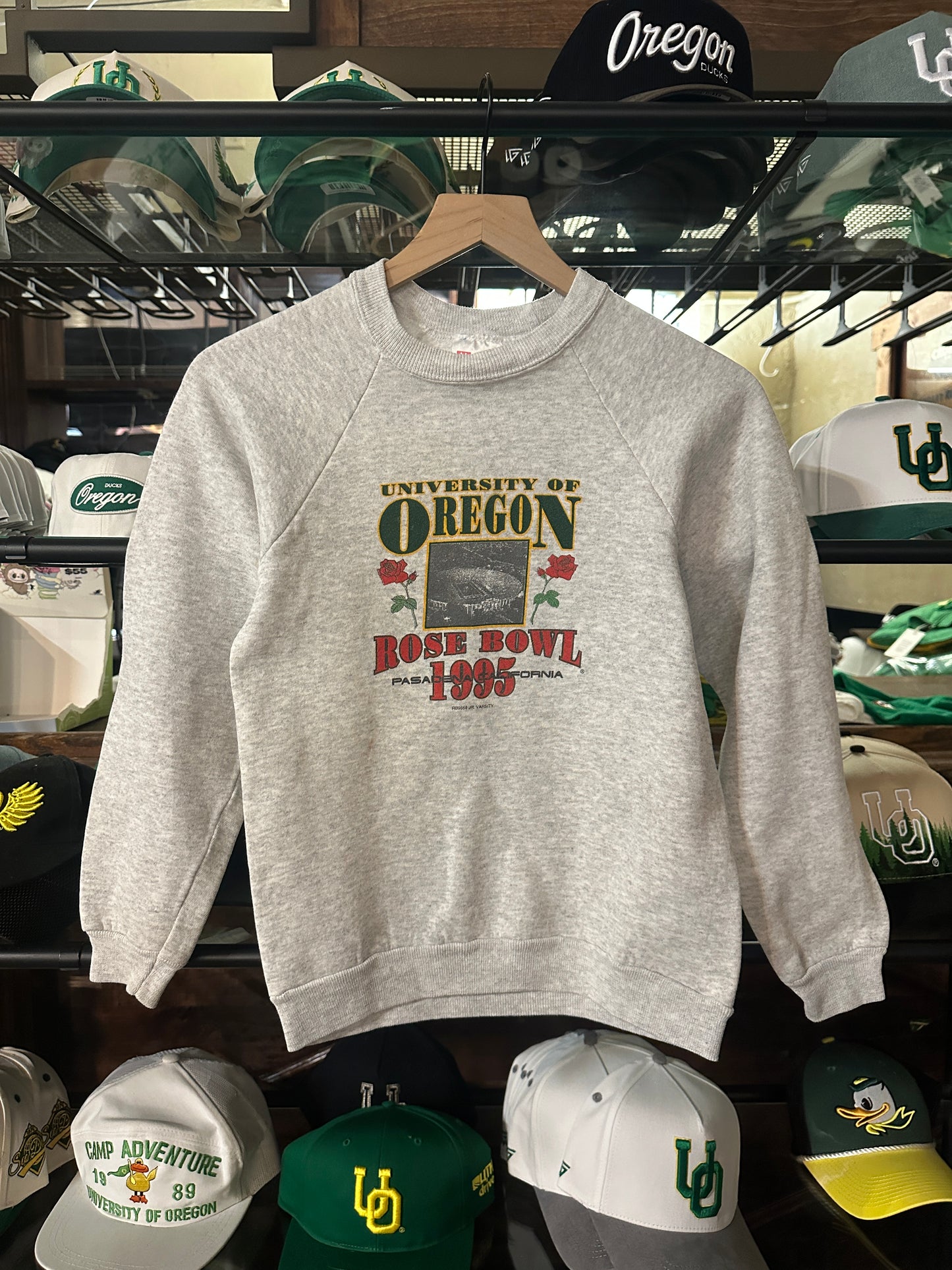 Oregon Rose Bowl 95 Crewneck( Youth L)