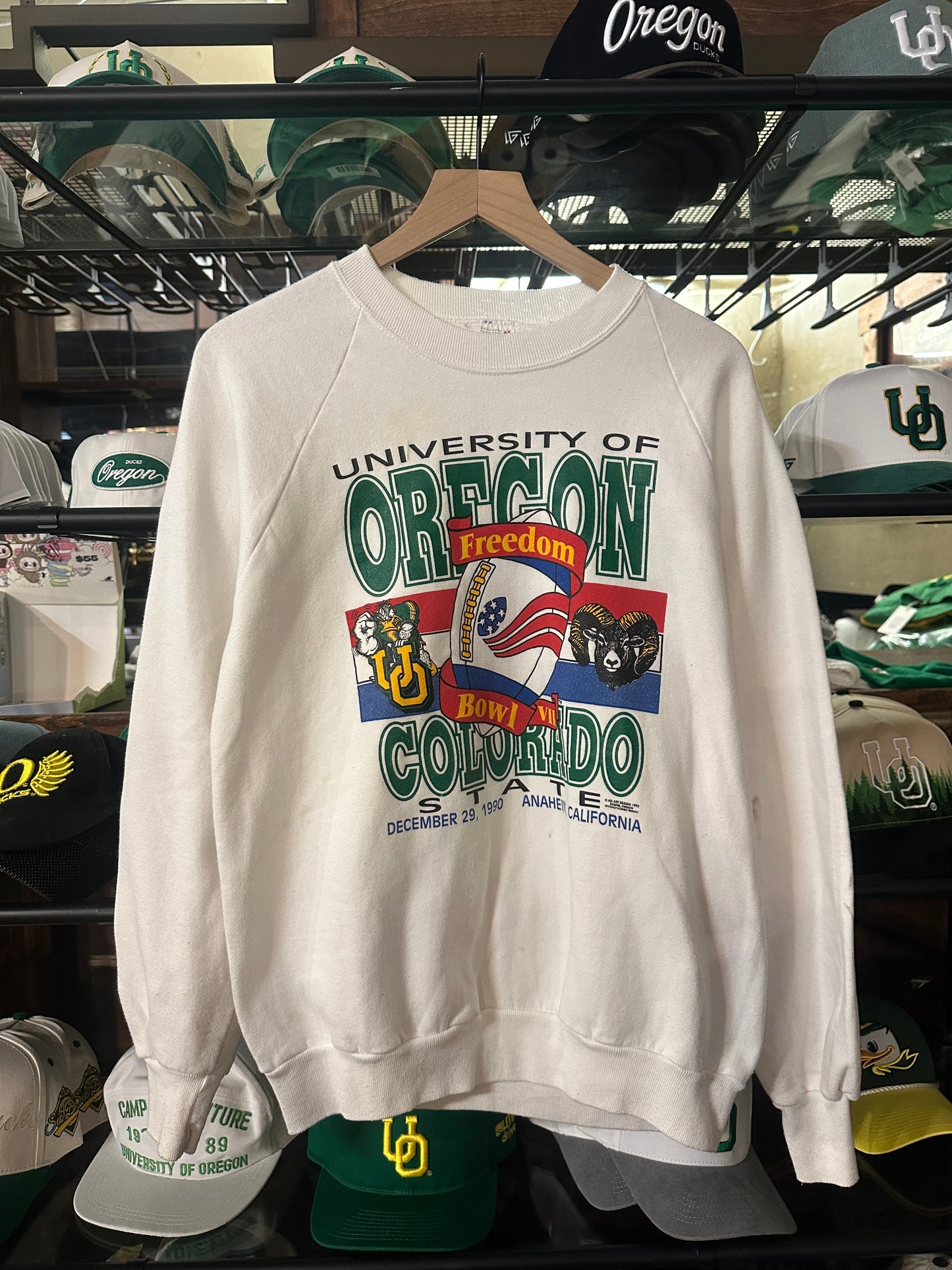 Oregon Freedom Bowl 90 Crewneck(L)