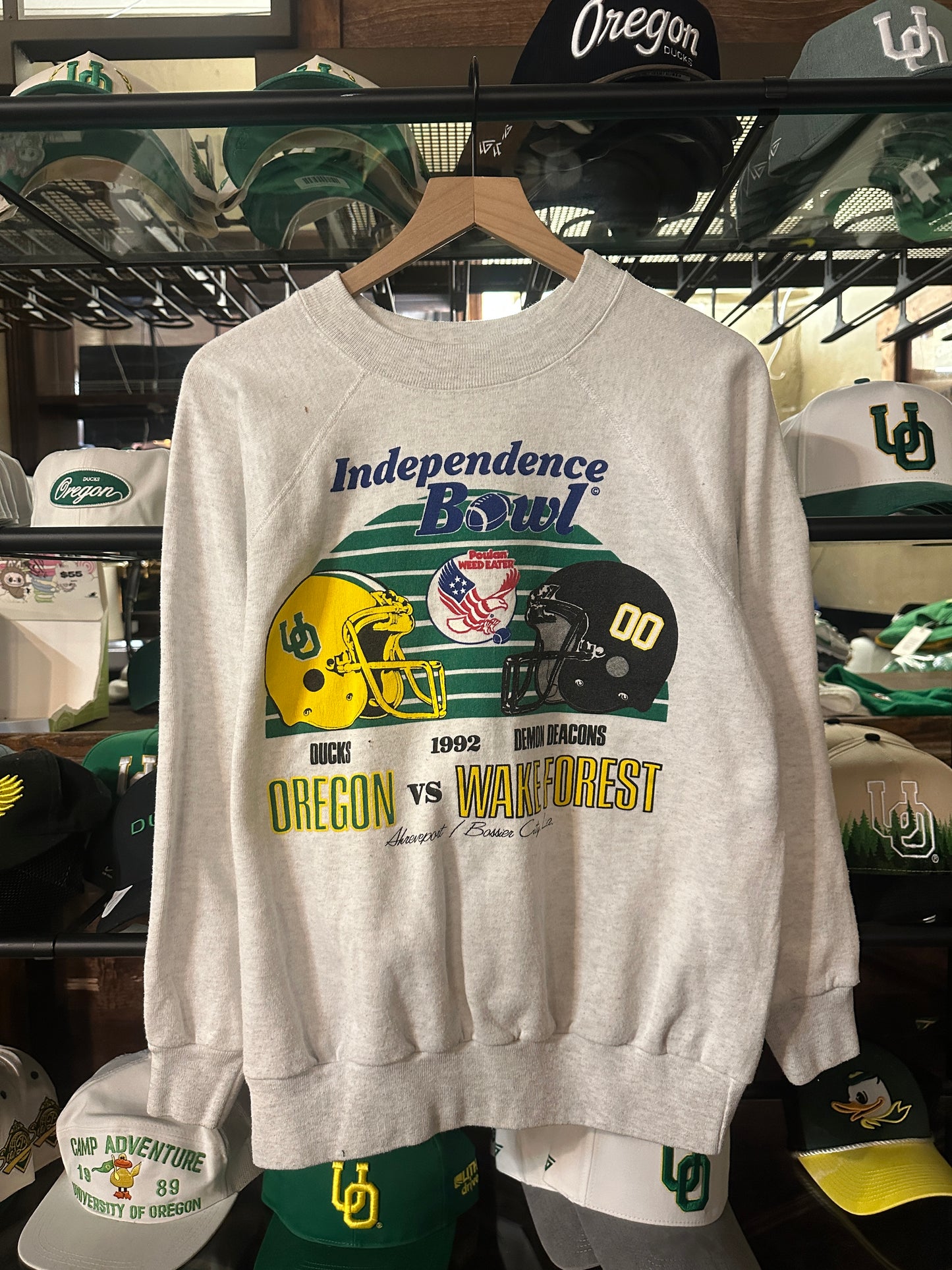 Oregon Independence Bowl 92 Crewneck(L)