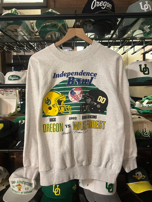 Oregon Independence Bowl 92 Crewneck(L)