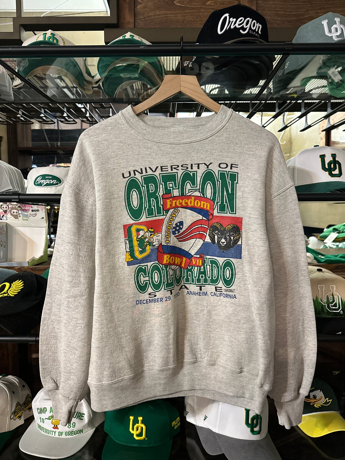 Oregon Freedom Bowl 90 Crewneck(L)