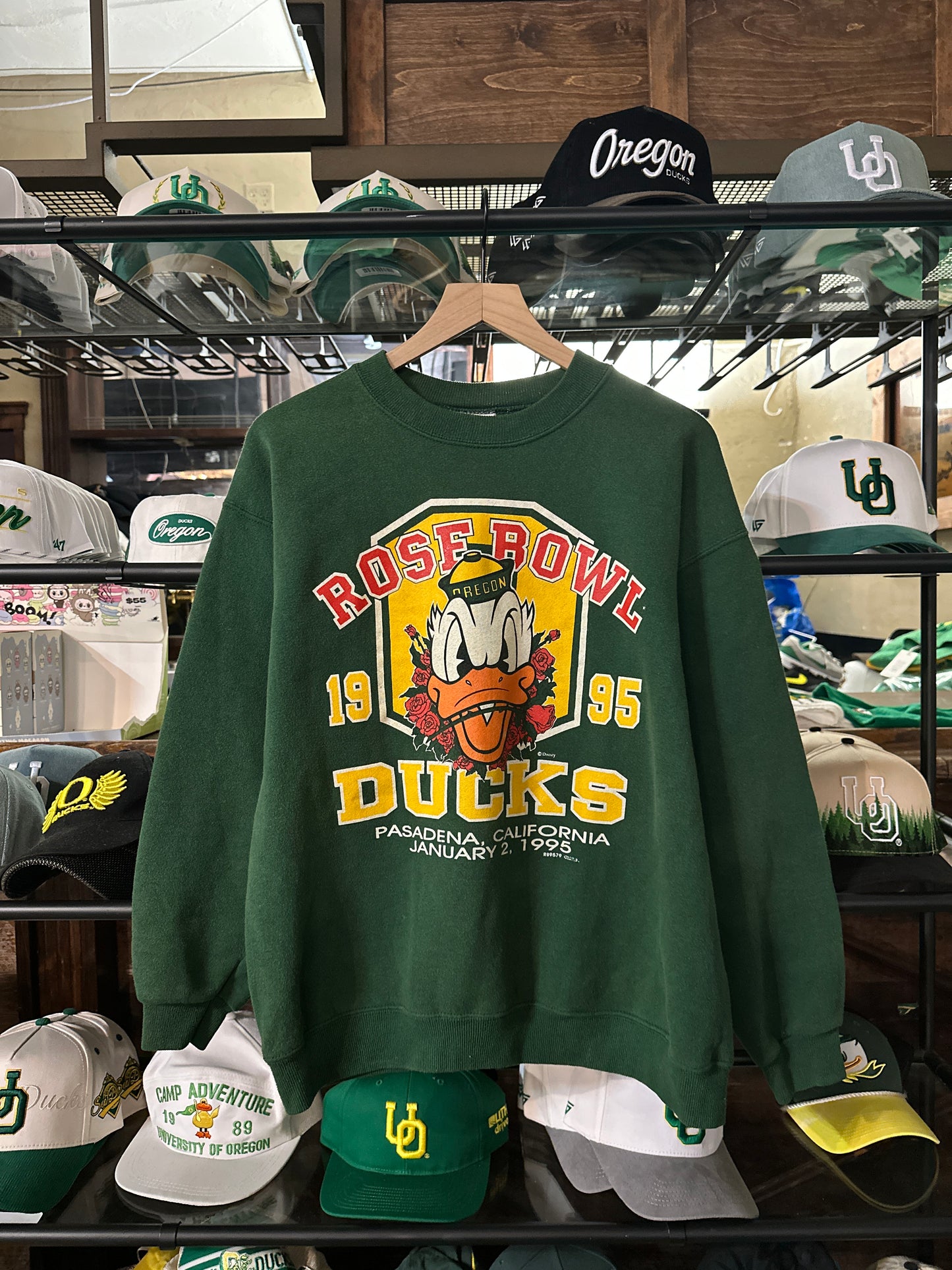 Oregon Rose Bowl 95 Crewneck(L)