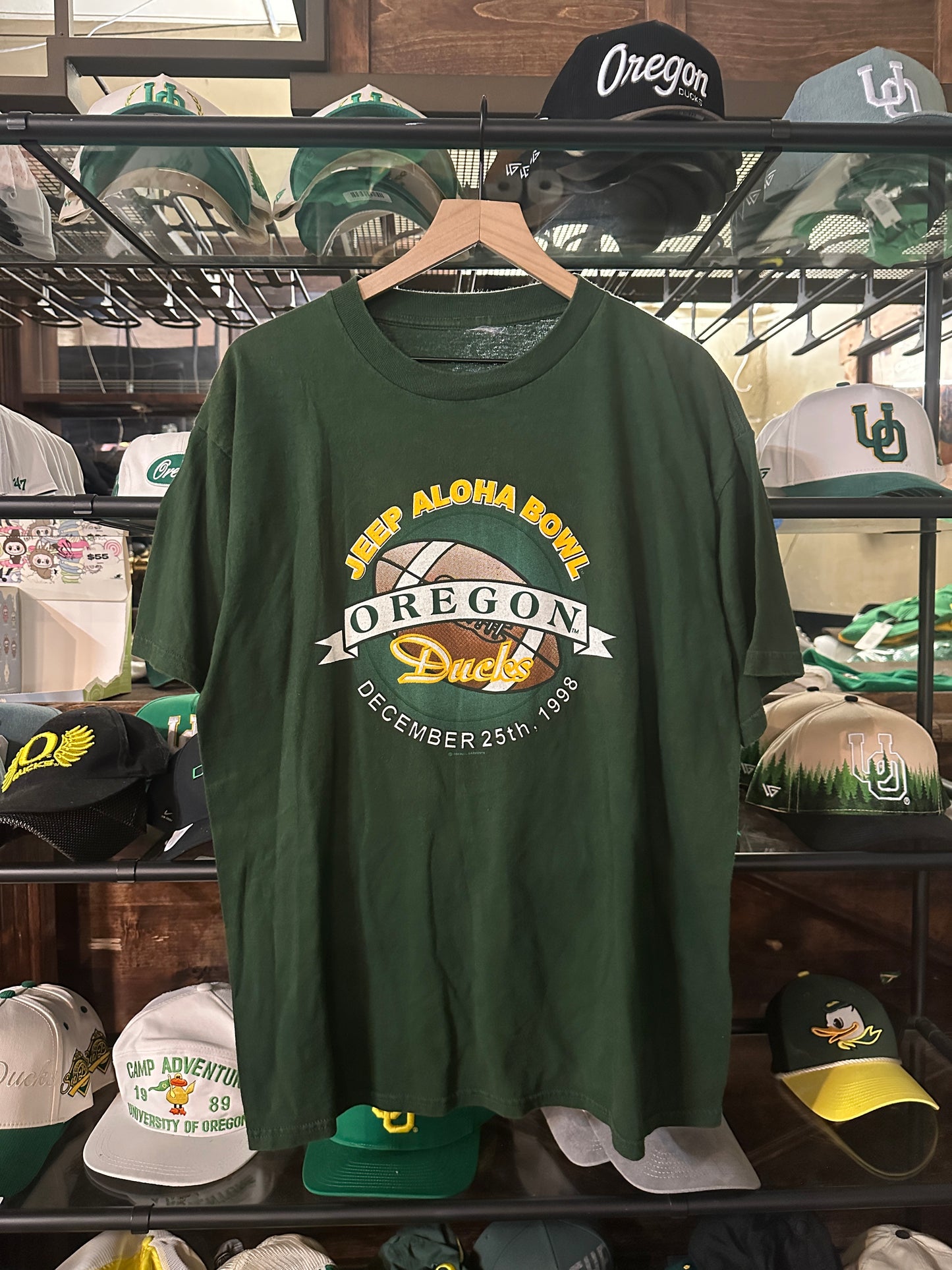 Oregon Jeep Aloha Bowl 98 Tee(XL)