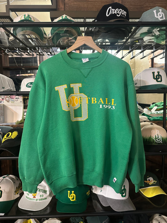Oregon Softball Crewneck(XL)