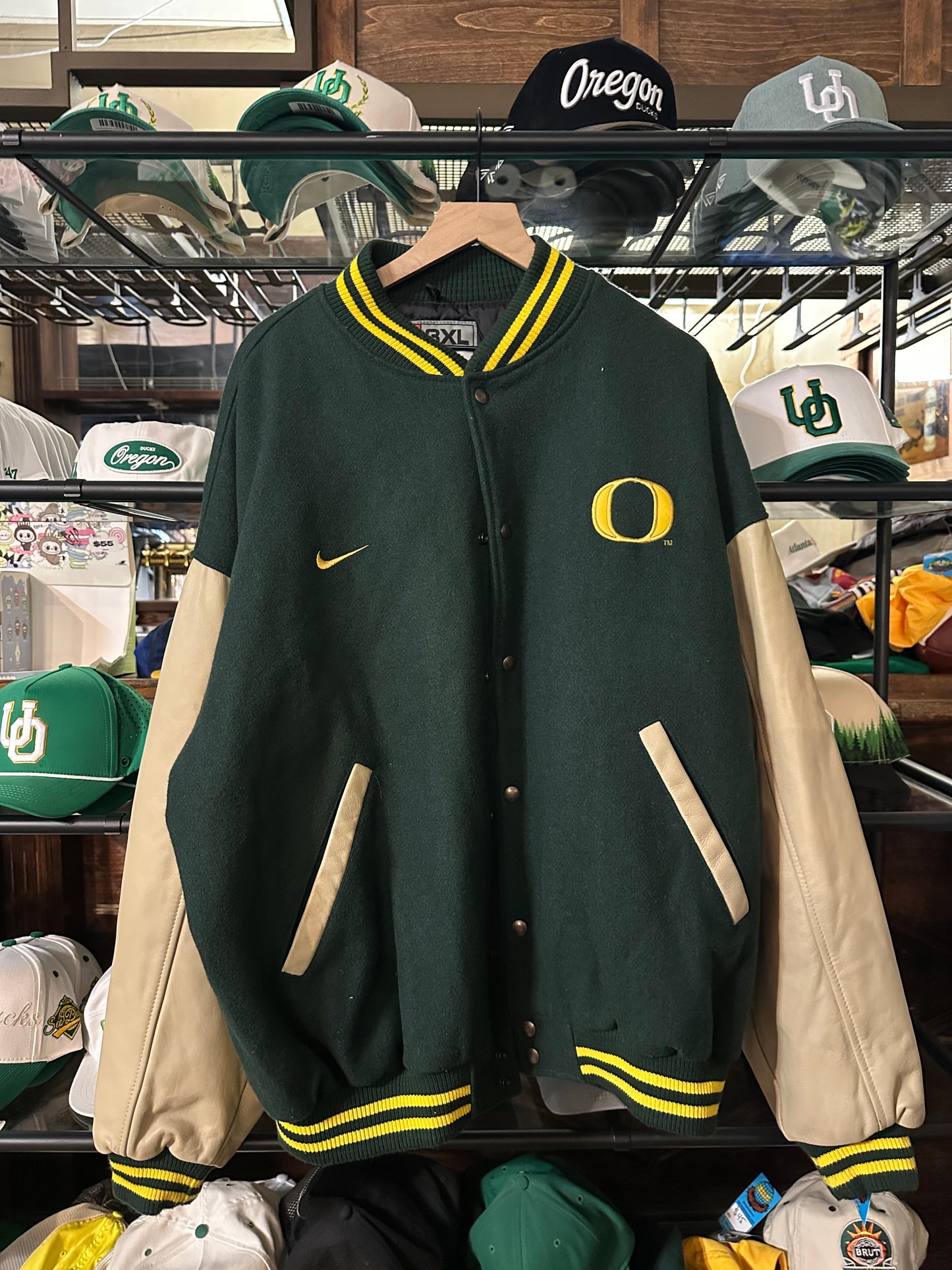 Oregon Nike Varsity Jacket(XXXL)
