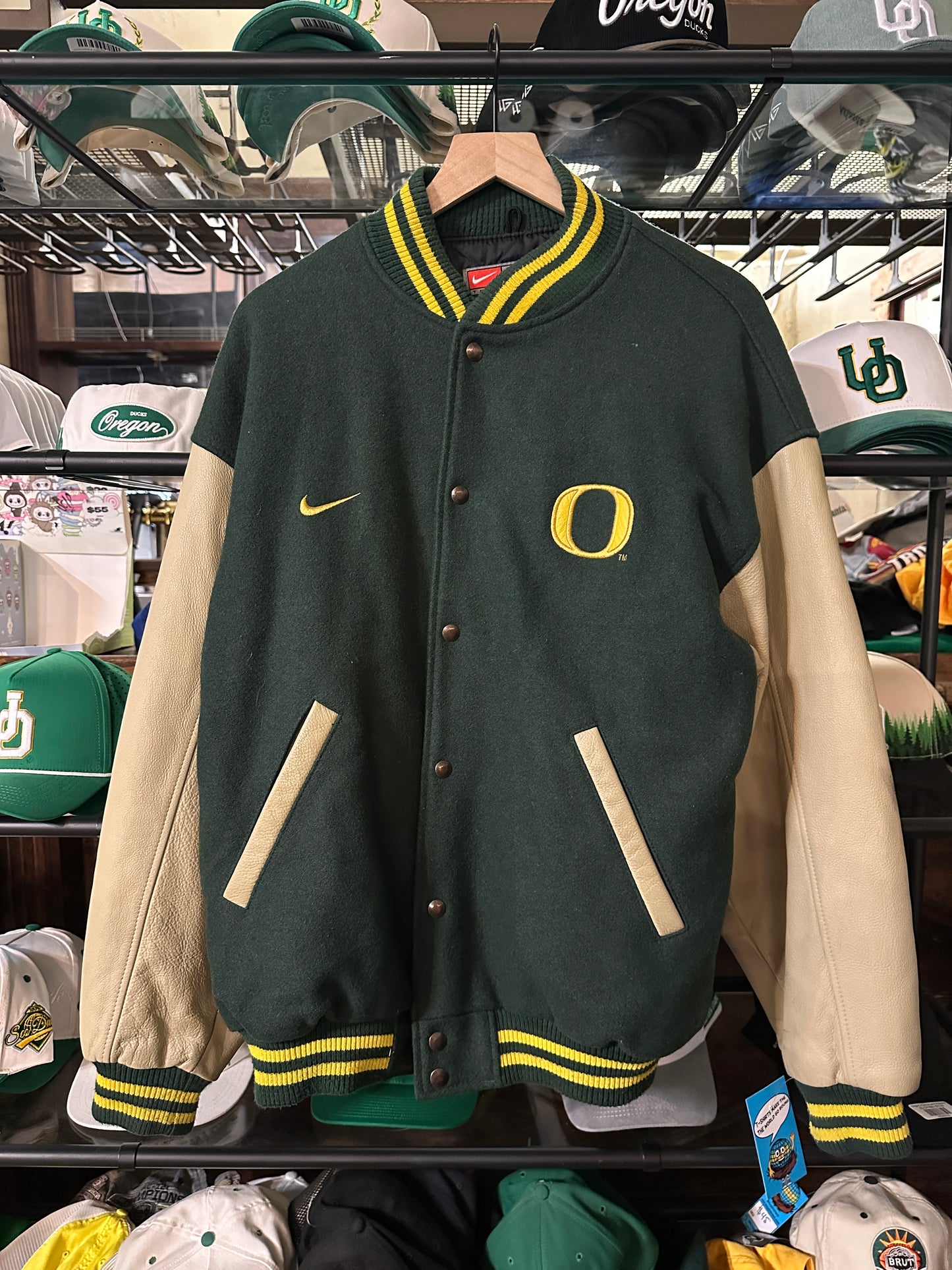 Oregon Nike Varsity Jacket(L)