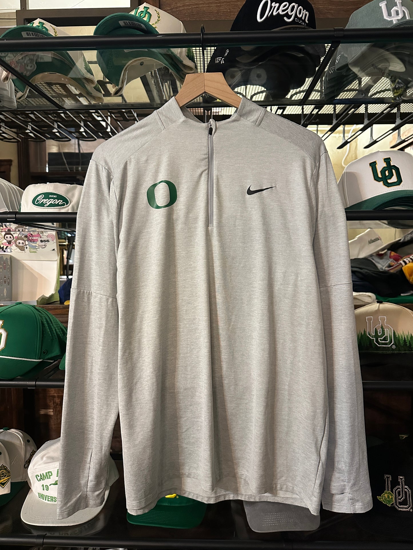 Oregon Grey Team Issued Jacket(L)