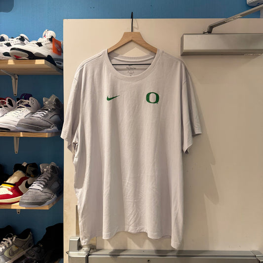 Oregon Dri Fit White Tee