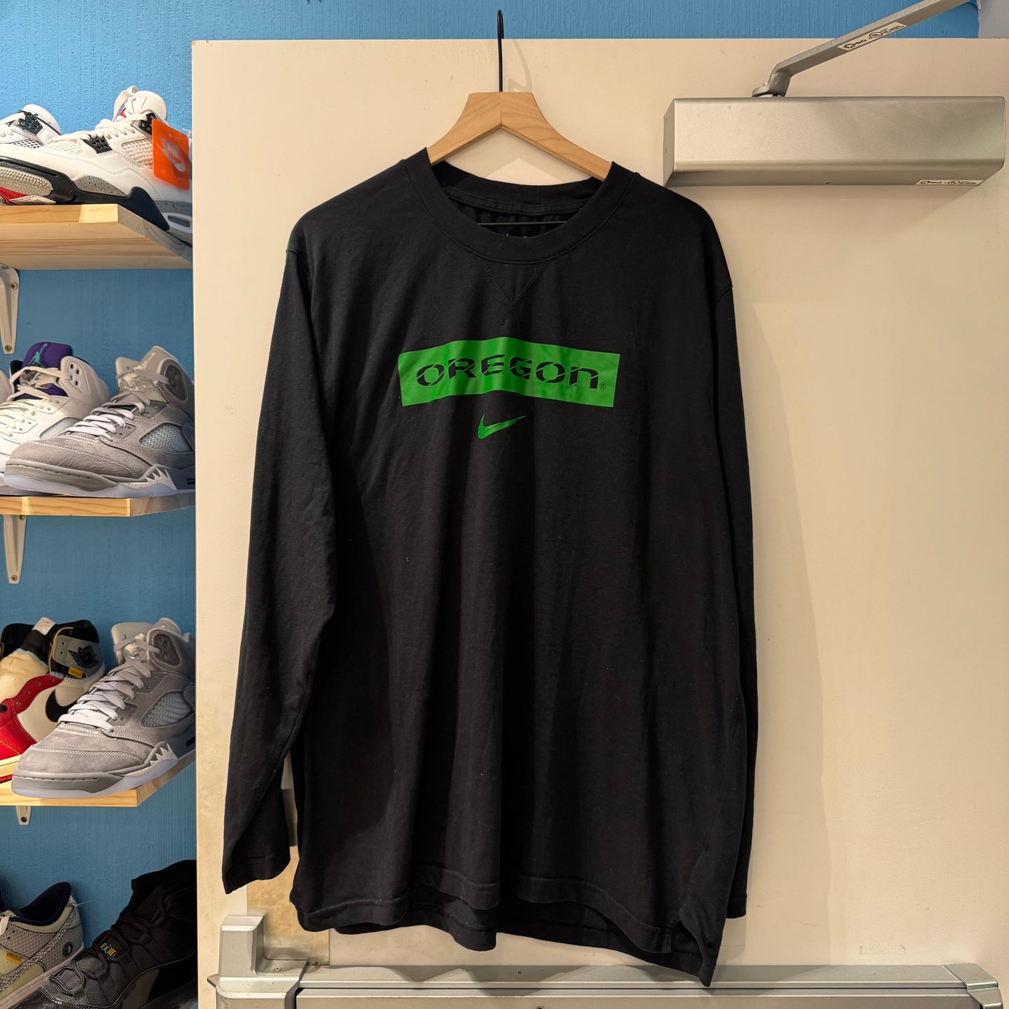Oregon Black Long Sleeve Tee