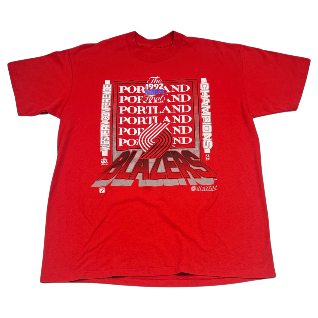 '90s Portland Trailblazers WC Champs Tee