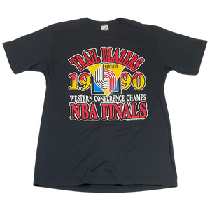 '90 Portland Trailblazers NBA Finals Tee