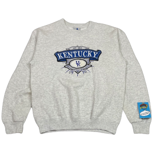 '90s Kentucky Wildcats Embroidered Crewneck