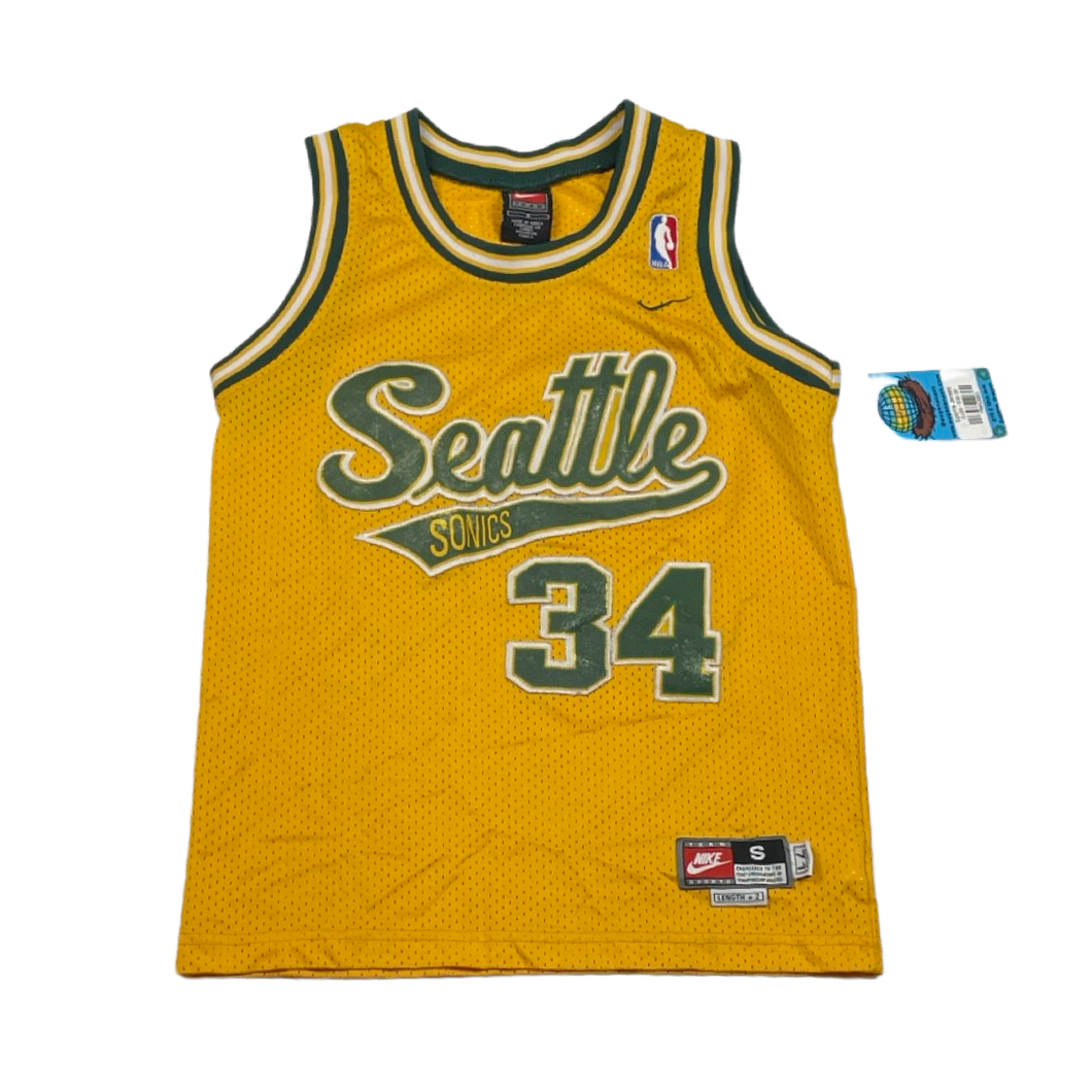 '00s Seattle Sonics #34 Jersey